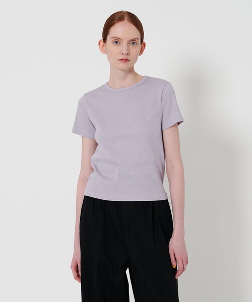 tシャツ 「Steven Alan」ラメ テレコ Tシャツ レディース STEVEN ALAN tシャツ 「Steven Alan」ラメ テレコ Tシャツ