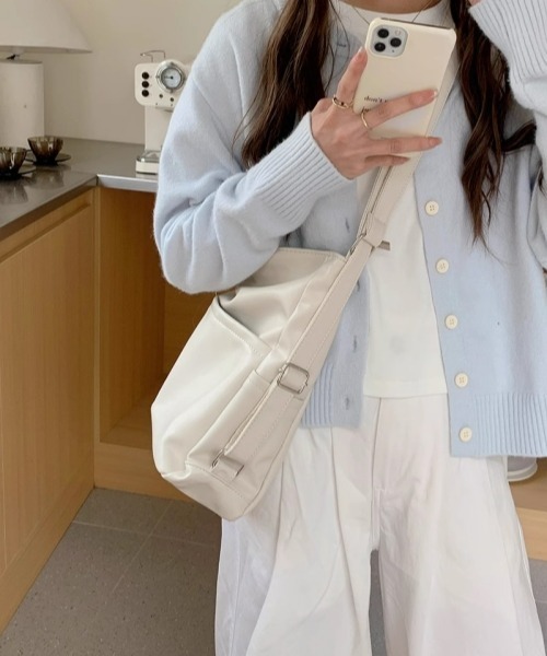 gossip!ロサンゼルス ショルダーバッグ バッグ レトロ風 大容量 3WAY