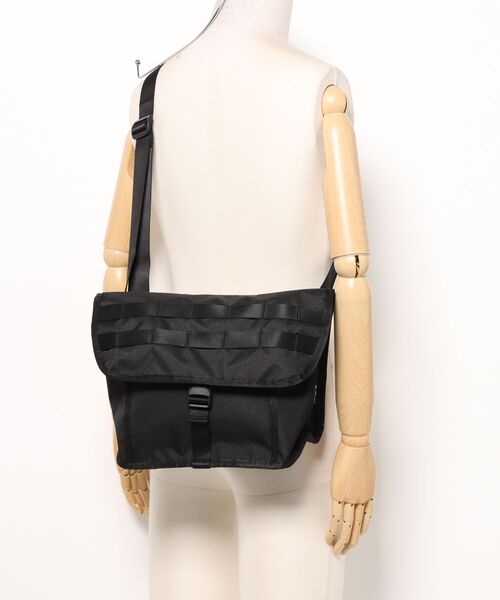 WILD THINGS メッセンジャーバッグ 大容量 ブラック セール】【WILD THINGS/ワイルドシングス】CORDURA fabric