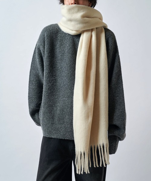 Lui's（ルイス） マフラー ソフトタッチボリュームロングカラー