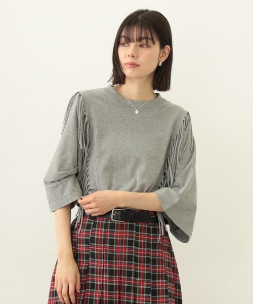tシャツ FRINGE TOP レディース メンズ