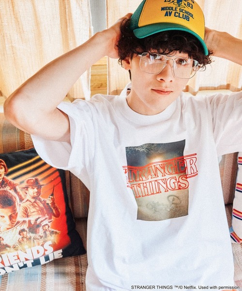 niko and… tシャツ 「STRANGER THINGS」コラボ アソートプリント