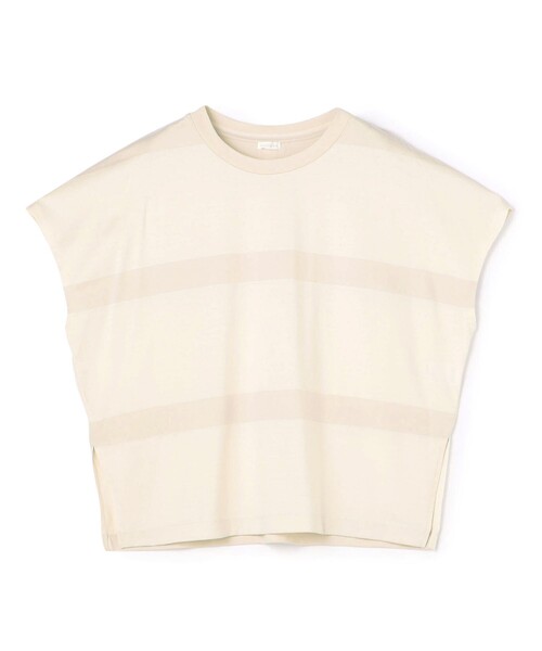 GALERIE VIE tシャツ ファインコットン ワイドクルーネックプル