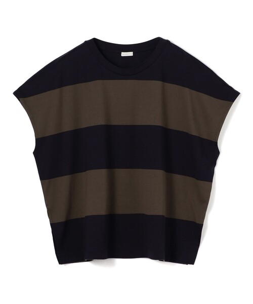GALERIE VIE tシャツ ファインコットン ワイドクルーネックプル