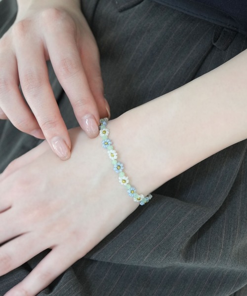 エレガントな花モチーフブレスレット SH3481DW00620_thumb.jpg