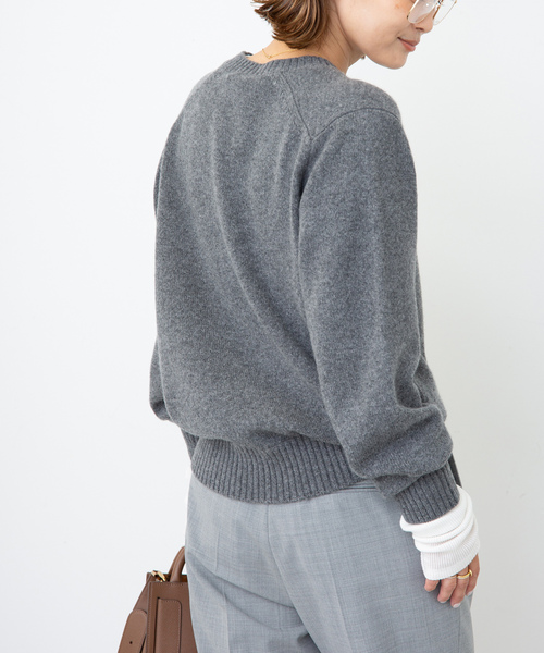 Deuxieme Classe（ドゥーズィエムクラス） 長袖ニット - ブラウン