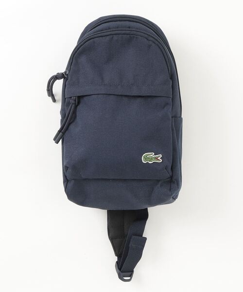 [ME] Lacoste ショルダーバッグ　ネイビー LACOSTE 「LACOSTE」 ショルダーバッグ FREE ネイビー メンズ