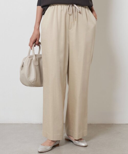 BEARDSLEY（ビアズリー） パンツ デニム風トラックバギー レディース