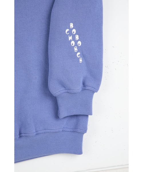 bobochoses♡スウェット ライトブルー 4-5y BOBO CHOSES（ボボショーズ） トレーナー Bobo Choses polo sweatshirt