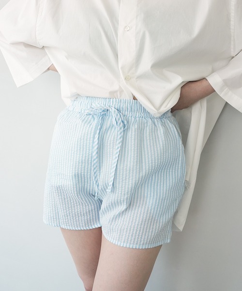 c.u.l パンツ 見せパン レディーストランクス ストライプ ショーツ