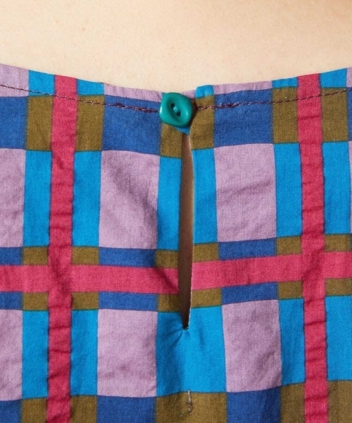 Jocomomola（ホコモモラ） ワンピース Laberinto リップルチェック