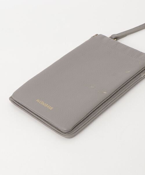 「HASHIBAMI」 ショルダーバッグ - グレー レディース_画像3