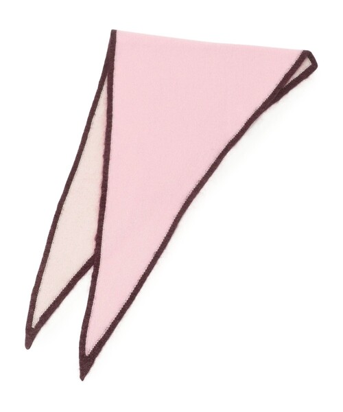 アソースメレ カシミヤトライアングルストール Asauce Meler ASAUCE MELER（アソースメレ） ストール マフラー カシミヤ