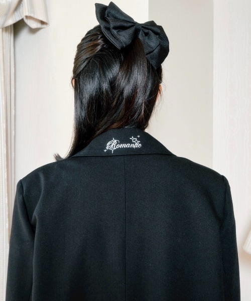 Smyeon ジャケット テーラードジャケット Embroidery tailored jacket