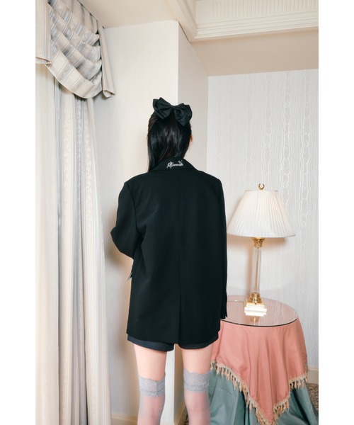 Smyeon ジャケット テーラードジャケット Embroidery tailored jacket