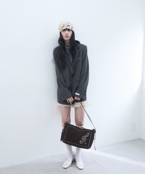 Smyeon ジャケット テーラードジャケット Embroidery tailored jacket