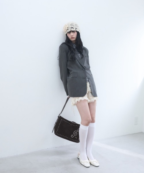 Smyeon ジャケット テーラードジャケット Embroidery tailored jacket