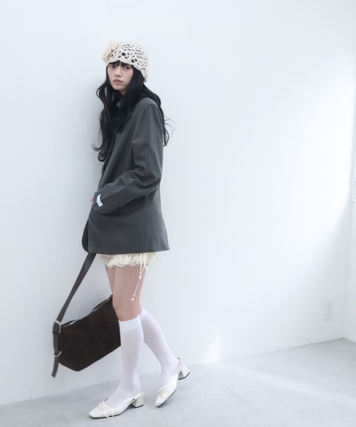 Smyeon ジャケット テーラードジャケット Embroidery tailored jacket