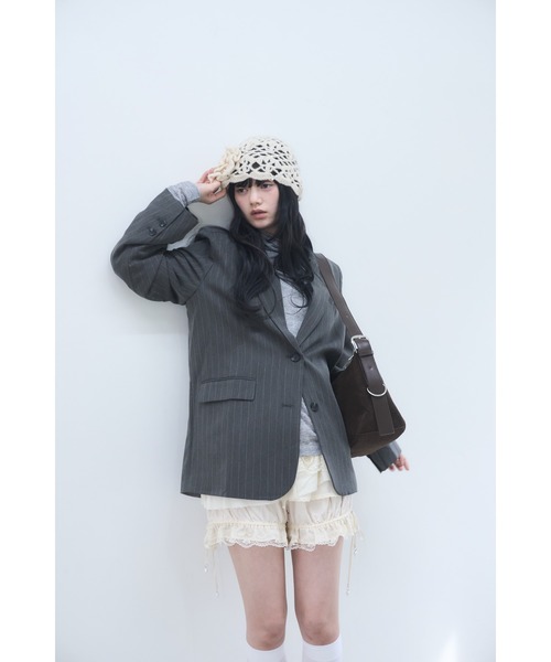 Smyeon ジャケット テーラードジャケット Embroidery tailored jacket