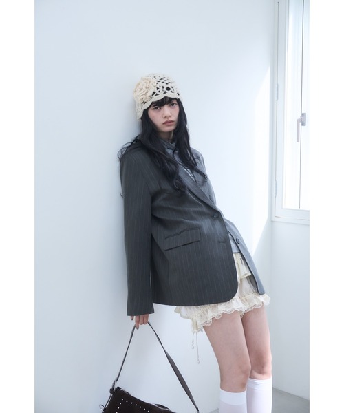 Smyeon ジャケット テーラードジャケット Embroidery tailored jacket