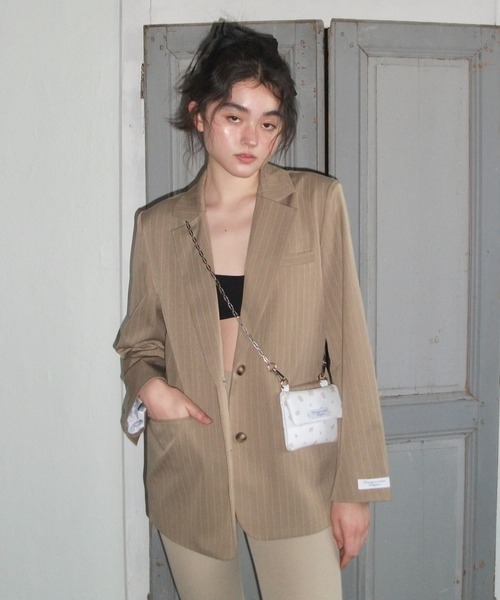 Smyeonジャケット Smyeon ジャケット テーラードジャケット Embroidery tailored jacket