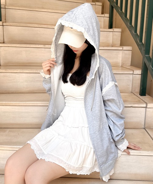 IiILilly フリルスウェットパーカー（お値下げ不可） S/S フリルスウェットパーカー | lilLilly official webstore