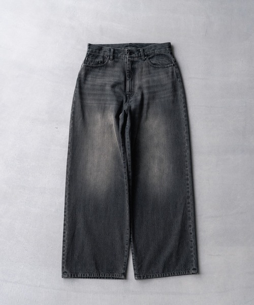 SINSS ワイドパンツ ジーンズ Vintage wide straight denim