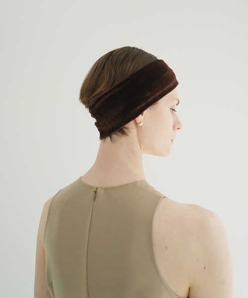 CLANE（クラネ） ヘアバンド VELOUR HAIR BAND : ZOZOTOWN Yahoo!店