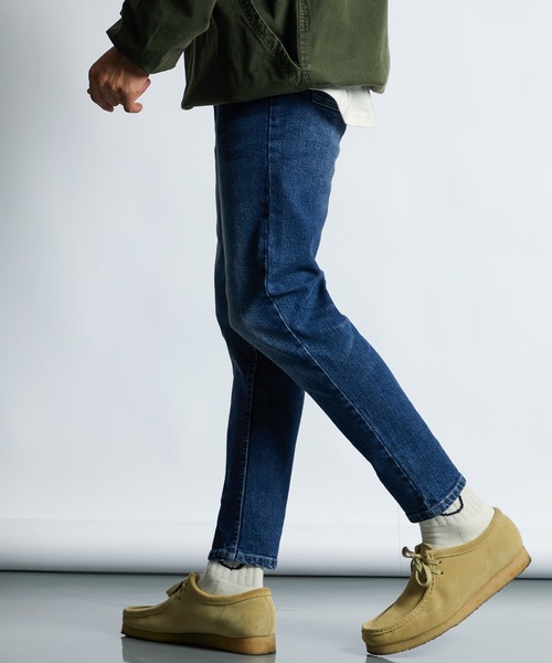 LANVIN en Bleu パンツ 超伸縮「ガムストレッチ」 スキニー 5ポケット