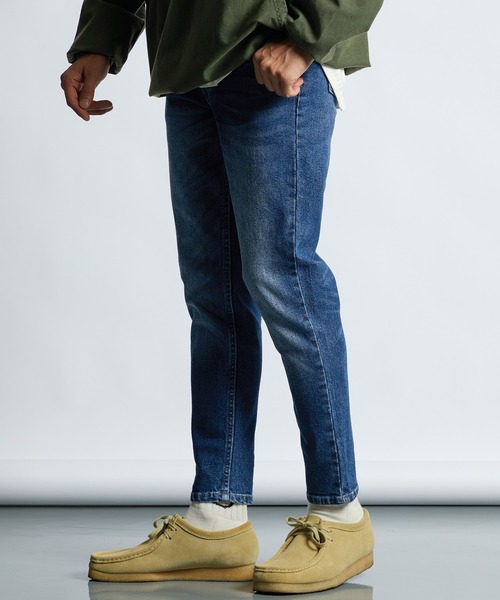 LANVIN en Bleu パンツ 超伸縮「ガムストレッチ」 スキニー 5ポケット