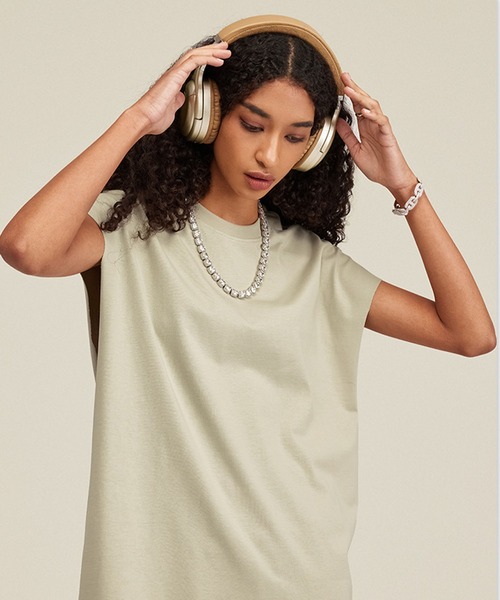 「CORPUS TOKYO」 ノースリーブトップス 2 ホワイト メンズ_画像5