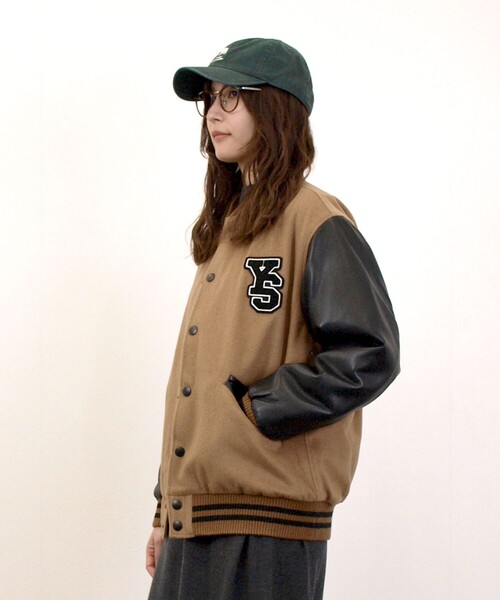 J.PRESS YORK STREET スタジャン 「UNISEX」スタジアム ジャケット
