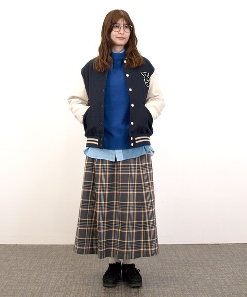 J.PRESS YORK STREET スタジャン 「UNISEX」スタジアム ジャケット
