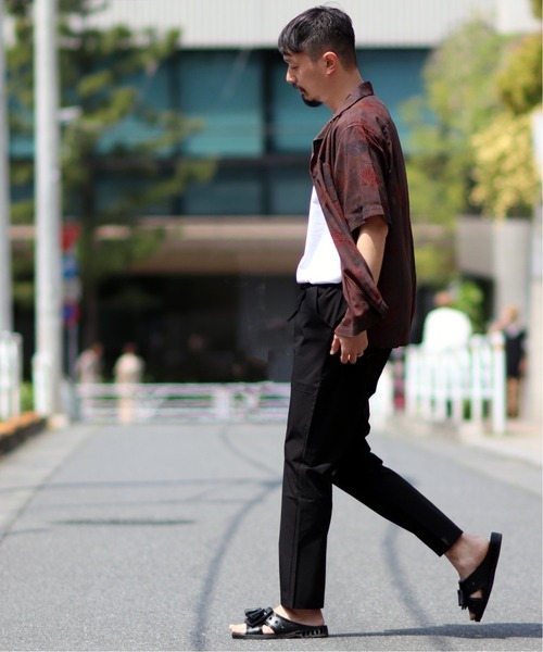 「reyn spooner」 7分袖シャツ L ブラック系その他2 メンズ_画像7