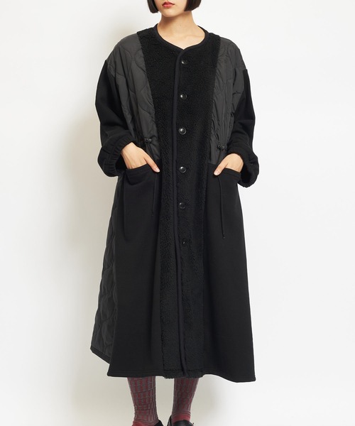 gomme ゴム　ロングキルトジャケット　コート gomme】ゴム 公式オンラインショップ