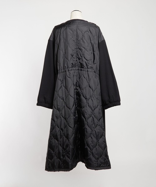 gomme（ゴム） コート アウター アーミーキルト ロングコート