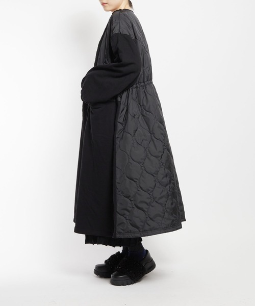 gomme（ゴム） コート アウター アーミーキルト ロングコート
