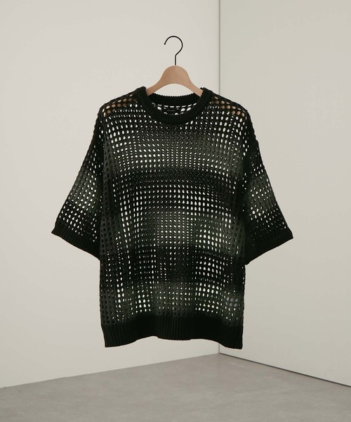 Alfred Alex」 半袖ニット L チャコール メンズ : ZOZOTOWN Yahoo!店