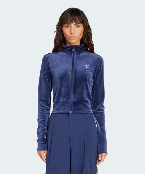 ブルゾン ジャンバー エッセンシャルズ ベルベット フィッティド トラックトップ / ジャージ / アディダスオリジナルス adidas Origin | adidas