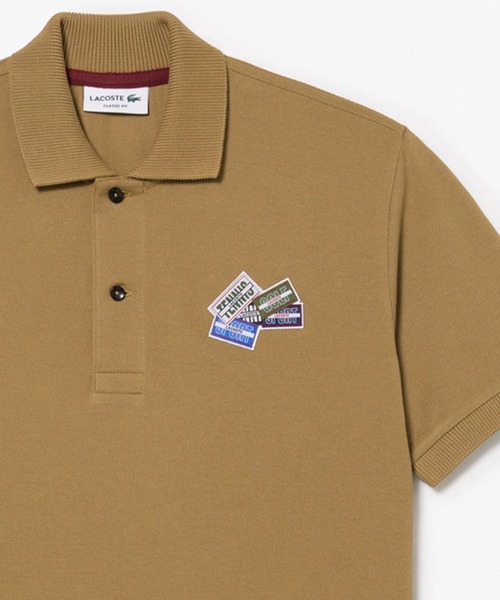 LACOSTE ブラウン ポロシャツ サイズ4 新品 LACOSTE（ラコステ） 半袖ポロシャツ 4 ブラウン メンズ : ZOZOTOWN