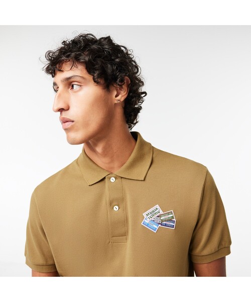 LACOSTE ブラウン ポロシャツ サイズ4 新品 LACOSTE（ラコステ） 半袖ポロシャツ 4 ブラウン メンズ : ZOZOTOWN