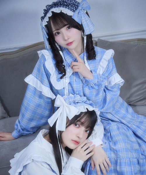 ♡Happy Cakes ミント ジャンスカ+カチューシャ♡ Whinny カチューシャ Whinny/スーパーみたらし日和 : ZOZOTOWN Yahoo