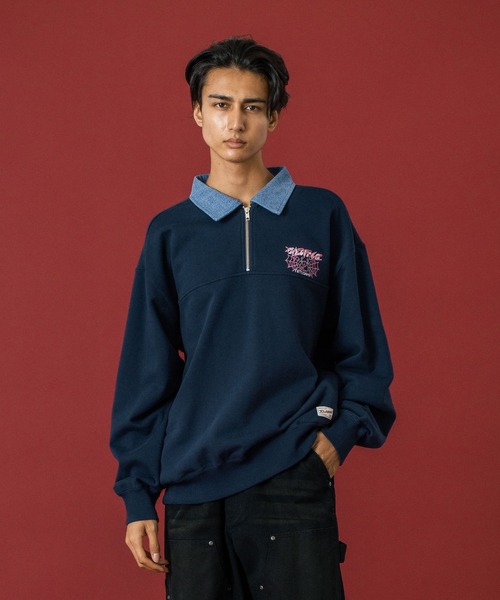 XLARGE（エクストラ ラージ） トレーナー スウェット DENIM COLLAR