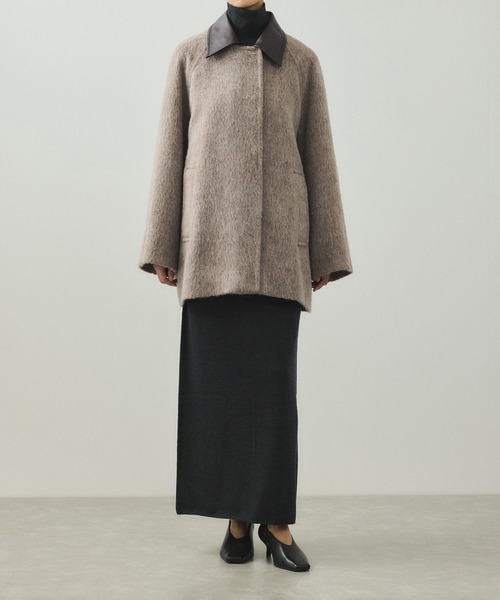 ADAM ET ROPE'（アダムエロペ） ステンカラーコート コート 「EMOELLE