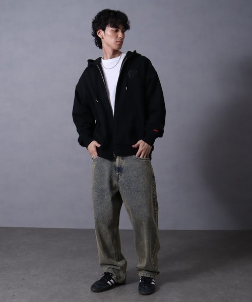 FUBU（フブ） パーカー FB Zip Hoodie / フブ ジップ フーディー