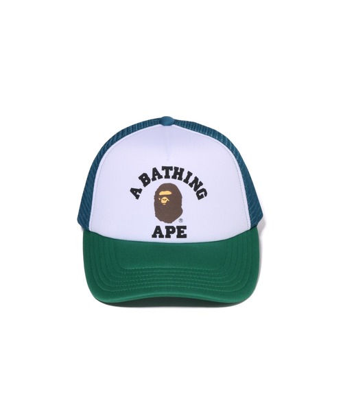 A BATHING APE（アベイシングエイプ） キャップ FREE ブラック メンズ