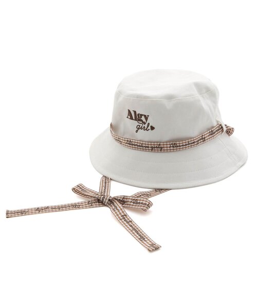 「algy」 「KIDS」ハット SMALL オフホワイト キッズ_画像8