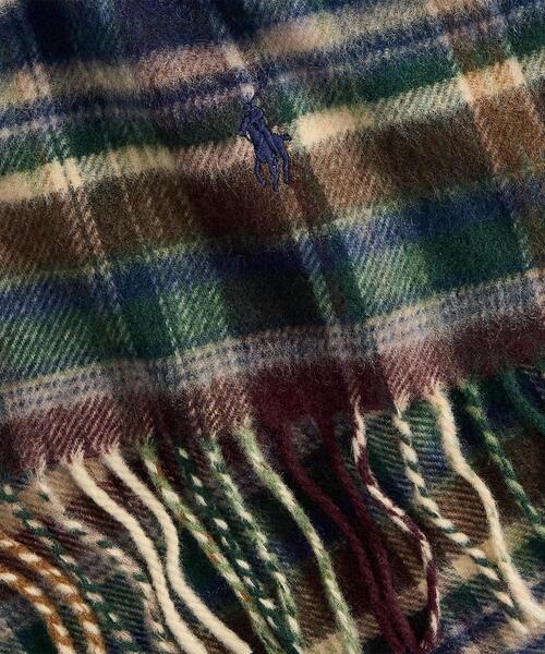 POLO RALPH LAUREN（ポロ・ラルフローレン） マフラー チェック ウール