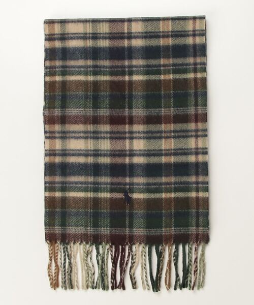 POLO RALPH LAUREN（ポロ・ラルフローレン） マフラー チェック ウール