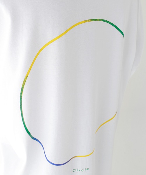 「minsobi」 半袖Tシャツ FREE ホワイト メンズ_画像3